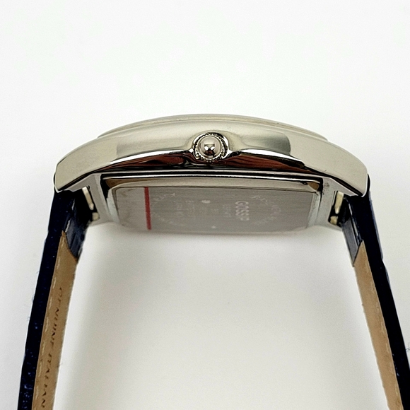 Gossip GSP547B Watch Blue Leather Band NEW in Box - Picture 5 of 9